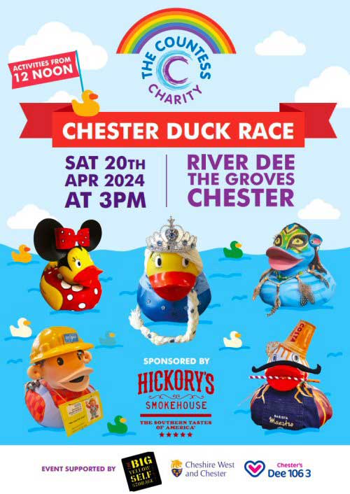 Chestertourist.com - Chester Charity Duck Race Page One